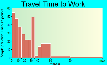 Williston travel time to work - commute