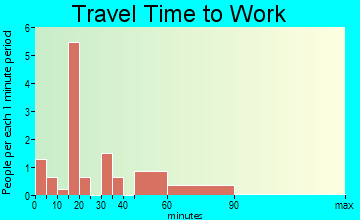 Black travel time to work
