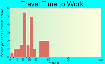 Geneva travel time to work
