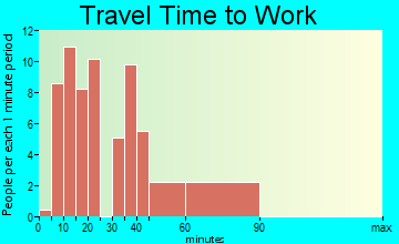 Leary travel time to work