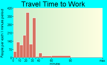 Tillmans Corner travel time to work