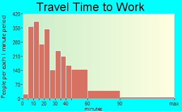 Newnan travel time to work - commute