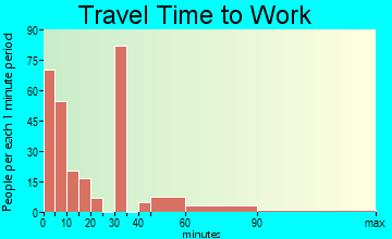 Union Springs travel time to work