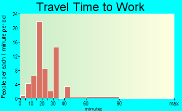Brooklyn travel time to work