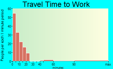 Craig travel time to work - commute