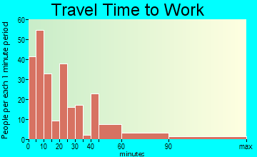 Nokomis travel time to work - commute