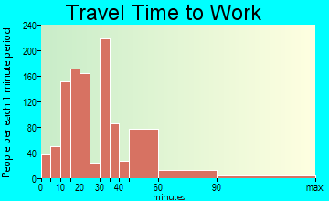 Plano travel time to work