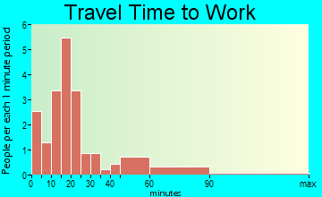 Rio travel time to work - commute