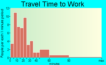 Sumner travel time to work - commute