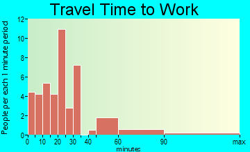 Denver travel time to work