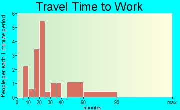 Little York travel time to work