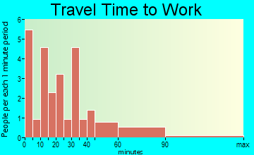 Mellott travel time to work