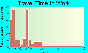 Bellevue travel time to work