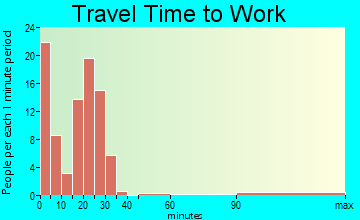Schaller travel time to work - commute