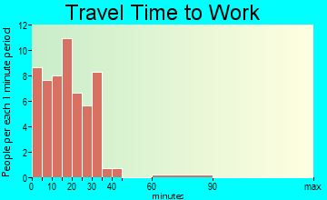 Moran travel time to work