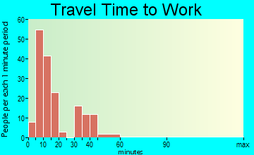 Liberty travel time to work - commute