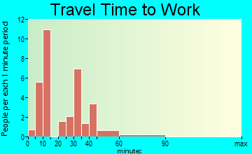 Lynch travel time to work