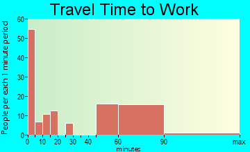 Dolan Springs travel time to work - commute