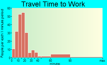 Pima travel time to work