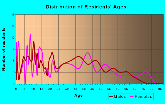 Age and Sex of Residents in Southern Comfort Homes in Tampa, FL