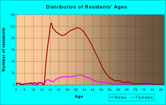 Age and Sex of Residents in Knight Park in Atlanta, GA