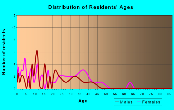 Age and Sex of Residents in Clyde Avenue in Evanston, IL