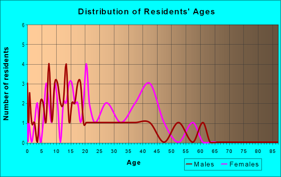 Age and Sex of Residents in Four Corners in Boston, MA