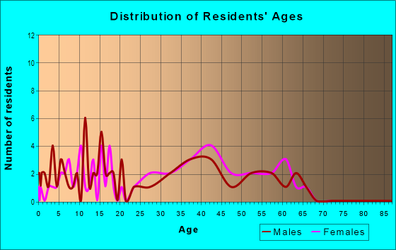 Age and Sex of Residents in Picture Park in Concord, NC