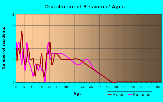 Age and Sex of Residents in Hi-Point Apartments in Mesquite, TX