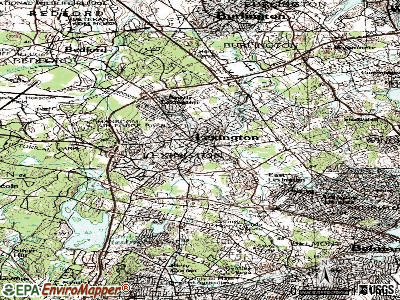 Lexington, Massachusetts (MA 02420, 02421) profile: population, maps ...