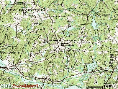 North Brookfield, Massachusetts (MA 01535) profile: population, maps ...