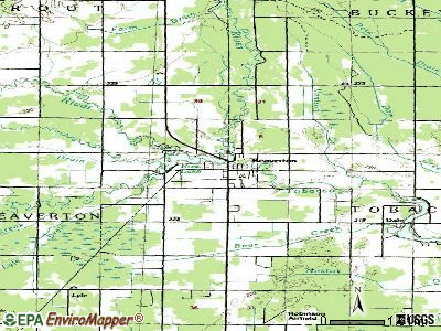 Beaverton, Michigan (MI 48612) profile: population, maps, real estate