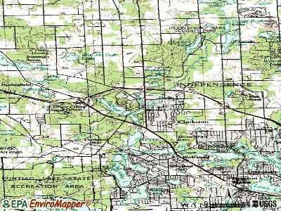 Village Of Clarkston Michigan MI 48346 Profile Population Maps   Tpc11302 