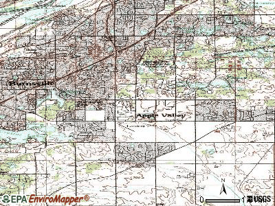 Apple Valley, Minnesota (MN 55068, 55124) profile: population, maps ...