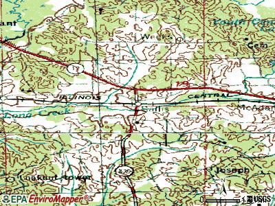 Sallis, Mississippi (MS 39160) profile: population, maps, real estate ...