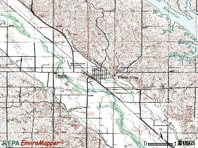 Loup City topographic map