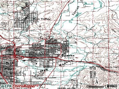 Sparks, Nevada (NV 89434, 89442) profile: population, maps, real estate ...