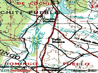 Pena Blanca, New Mexico (NM 87041, 87052) profile: population, maps