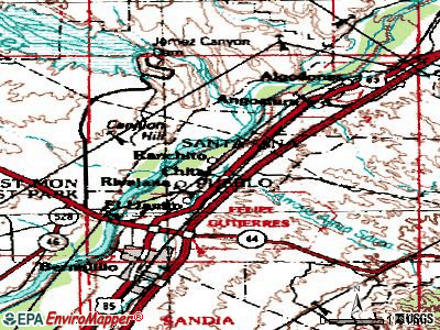 Santa Ana Pueblo, New Mexico (NM 87004) profile: population, maps, real