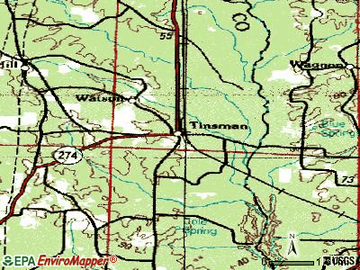 Tinsman, Arkansas (AR 71744) profile population, maps, real estate