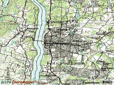 Poughkeepsie New York NY 12601 profile population maps real