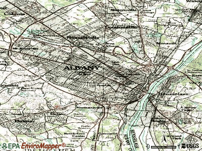 Albany New York NY profile population maps real estate