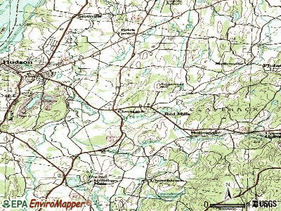 Claverack-Red Mills, New York (NY 12513, 12534) profile: population ...