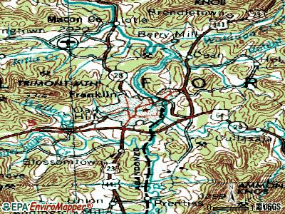 Franklin, North Carolina (NC 28734) profile: population, maps, real ...