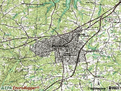 Henderson, North Carolina (NC 27536, 27537) profile: population, maps ...