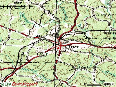 Troy, North Carolina (NC 27371) profile: population, maps, real estate ...