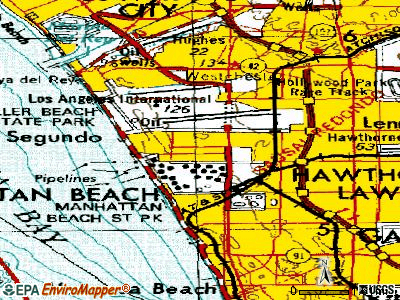 El Segundo Ca Zip Code Map - United States Map