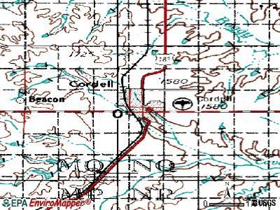 New Cordell, Oklahoma (OK 73632) profile: population, maps, real estate ...