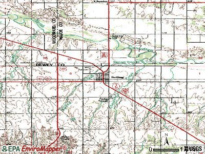 Seiling, Oklahoma (OK 73663) profile: population, maps, real estate ...