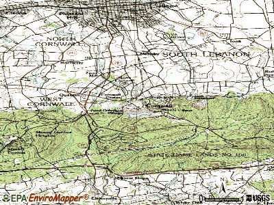 Cornwall, Pennsylvania (PA 17016, 17545) profile: population, maps ...